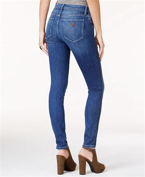 Guess Sexy Curve Skinny Jeans And Reviews Jeans Women Macys