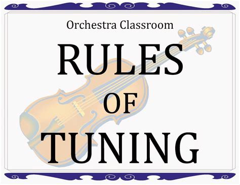 How To Teach Students To Tune Their Instruments In The Orchestra