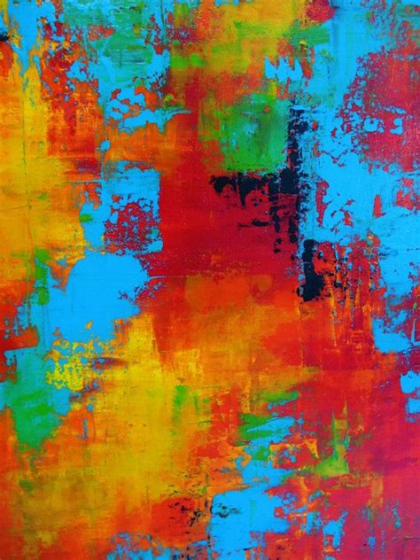 Carousel 8 24 X 36 Abstract Acrylic Painting Highly Etsy Abstrait