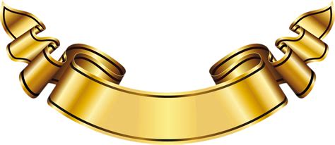 Large Gold Banner Clipart Gold Banner Ribbon Banner Love Frames