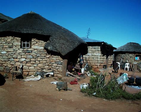 Basotho Village Lesotho Rogiro Flickr