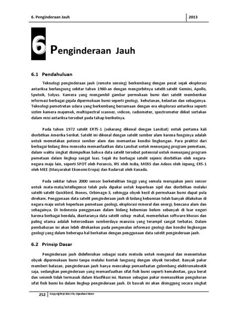 Pengantar geologi (lengkap) july 2020 2. Penginderaan Jauh Untuk Geologi by Copyright@2013 by ...