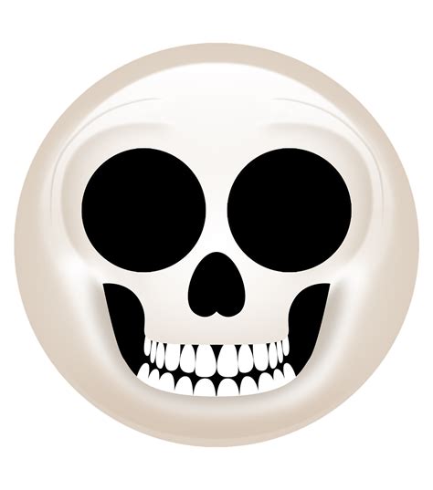 Download Skull Skeleton Emoji Royalty Free Stock Illustration Image