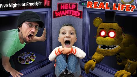 Five Nights At Freddys Help Wanted Part 1 Fgteev Real Life Youtube