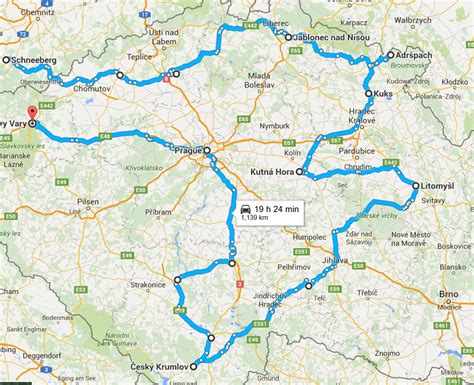 Uitgeverij van informatieve routegidsen voor reizen met de camper of caravan in europa. Route met de camper door Tsjechië