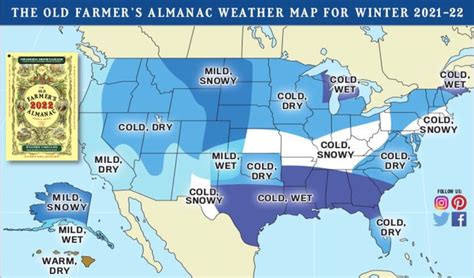 Farmers Almanac Predicts This Winter Could Be A Season Of Shivers