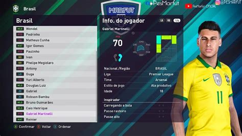 Check spelling or type a new query. Seleção brasileira pré-olímpica no eFootball PES 2020 ...