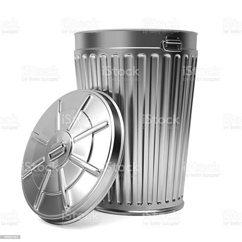 Trash Can Stock Photo - Download Image Now - iStock