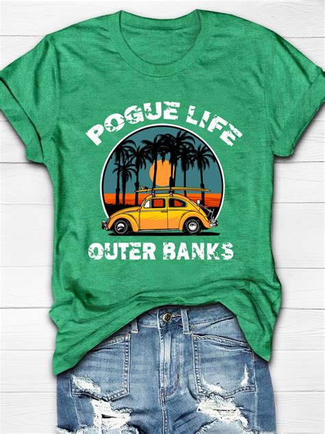 Eagerlys Pogue Life Outer Banks Short Sleeve T Shirt Wistlope