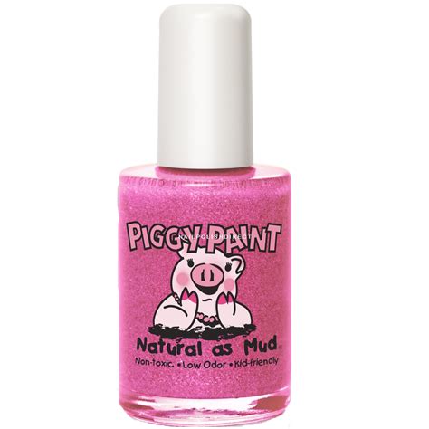 Piggy Paint Kid Friendly Nail Polish Tickled Pink 02 15ml