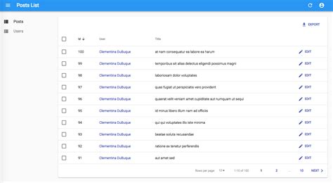 React-admin - My First Project Tutorial