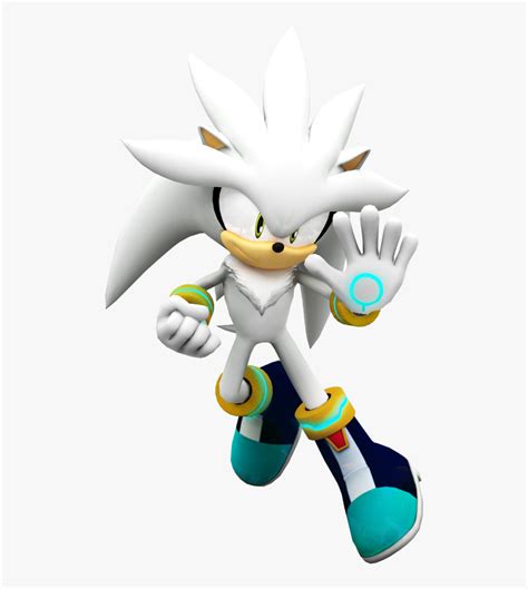 Silver The Hedgehog Silver The Hedgehog Sonic World Hd Png Download