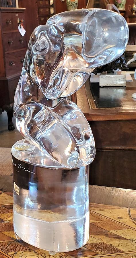 Rare Loredano Rosin Murano Glass Sculpture Rockwell Antiques Dallas
