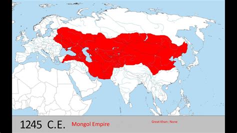 History Of The Mongol Empire Youtube
