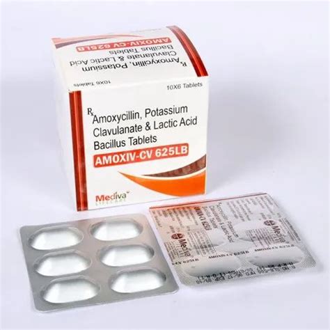 Allopathic Amoxycillin Mg Pot Clavulanate Mg Tablet X