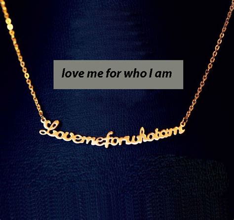 Download lagu mp3 terbaru 2021. "love me for who I am" True Statement Necklace | LilyFair ...