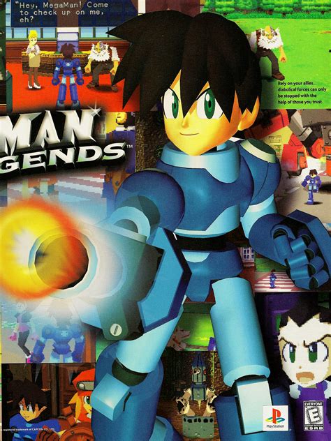Megaman Legends Psx Cover