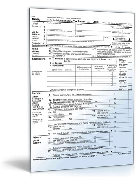 Irs Forms 1040a 2017 Universal Network