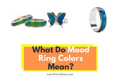 What Do Mood Ring Colors Mean 15 Colors Explained