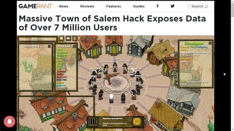 Town of Salem Hack Exposes All Users' Data - YouTube