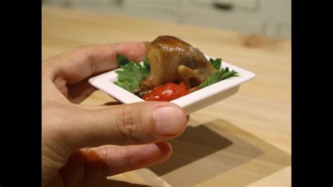 Mini Food Smallest Roasted Chicken Edible Miniature Food Diy Asmr