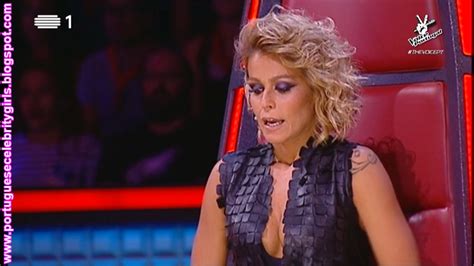 Portuguese Celebrity Girls Aurea Decote Sexy Em Tvp