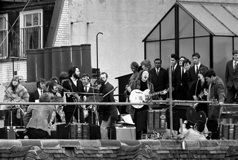 The Beatles Last Concert Played On Apple Records Rooftop For Let It