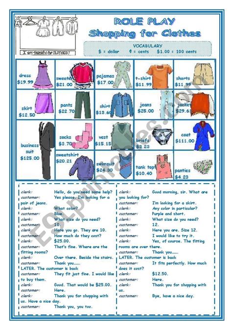 Shops Lets Go Shopping English Esl Worksheets For Whars In Your