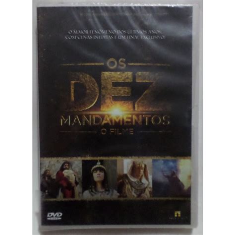 DVD Filme Os Dez Mandamentos Shopee Brasil