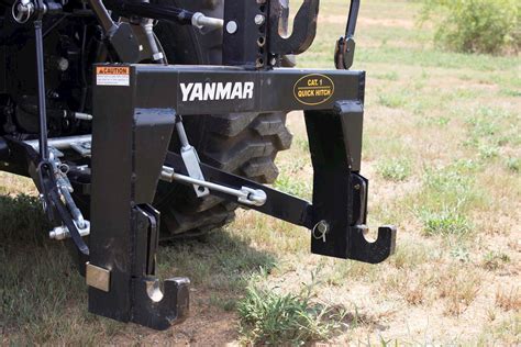 How The Quick Hitch Makes Work More Efficient Yanmar Tractor
