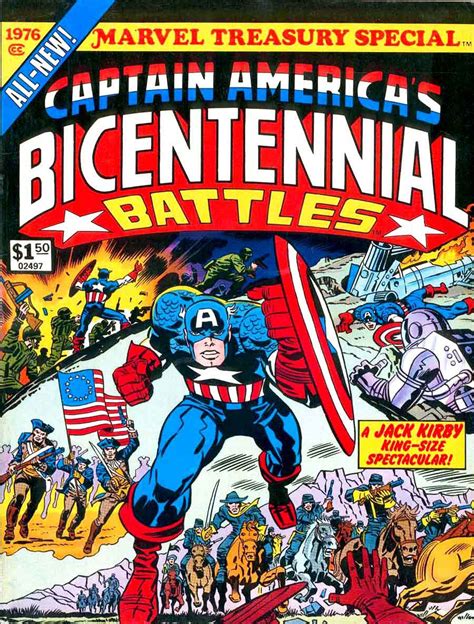 Captain Americas Bicentennial Battles Marvel Treasury Special Jack