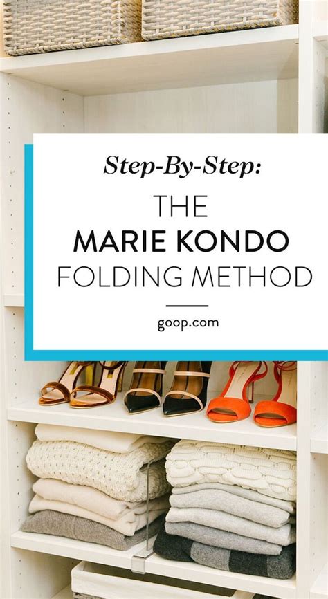 Konmari Method Marie Kondo Folding Guide For Clothes Goop Konmari