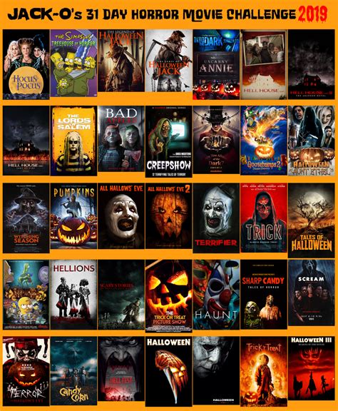 31 Days Of Halloween Movies List Otto Hutcherson