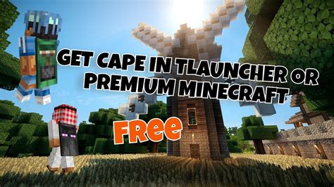 How To Get Capes In Tlauncher Or Minecraft Free 2022 Youtube