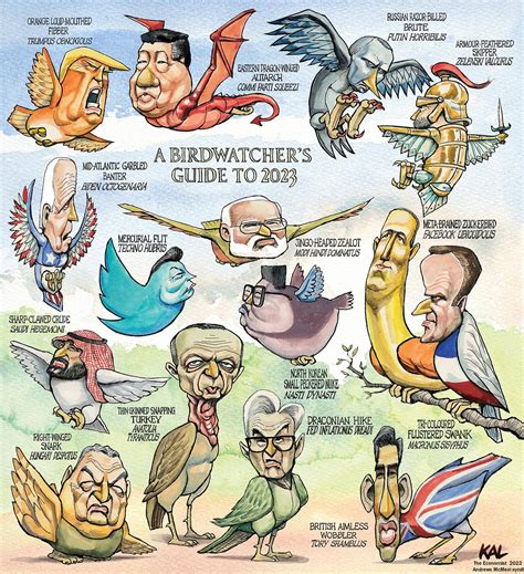 Birdwatchers Guide to 2023 - Kaltoons