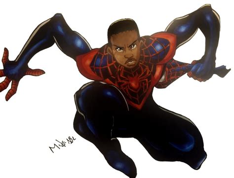 Miles Morales By Mikees On Deviantart