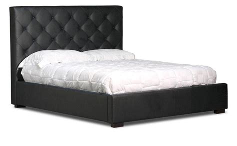 Bed includes two lower storage. J&M Zoe Contemporary Black Leatherette Platform Storage King Size Bed Modern (SKU17541-EK-Bed ...
