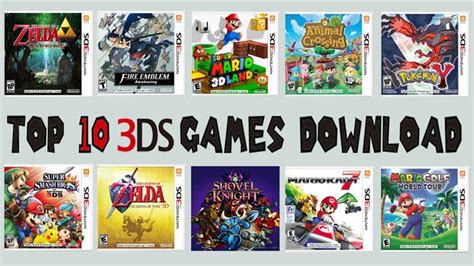 Top 10 3ds Games