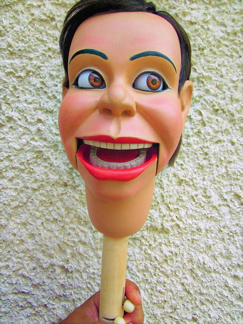 Ventriloquist Dummy Traditional Figure In The Marshall Style Handmade