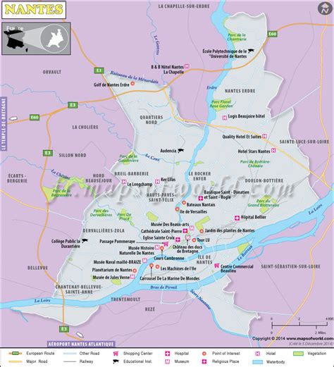 Maybe you would like to learn more about one of these? Nantes Carte | Carte de ville de Nantes, France