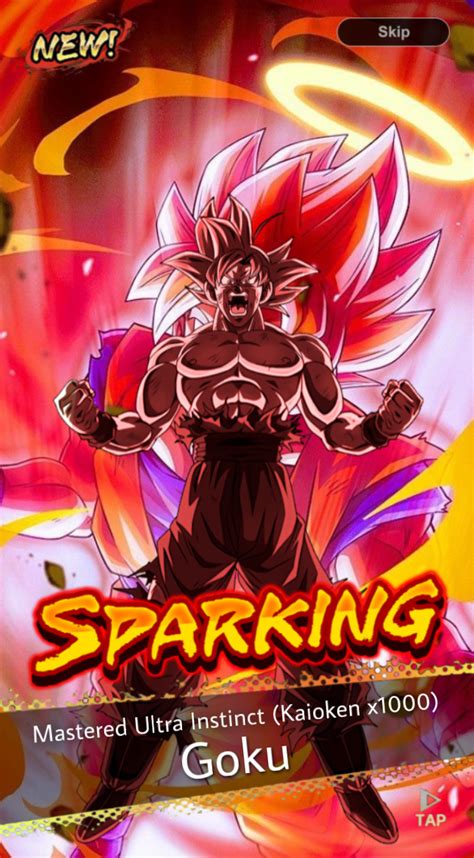 Mastered Ultra Instinct Kaioken X1000 Goku Db Legends Card Fandom