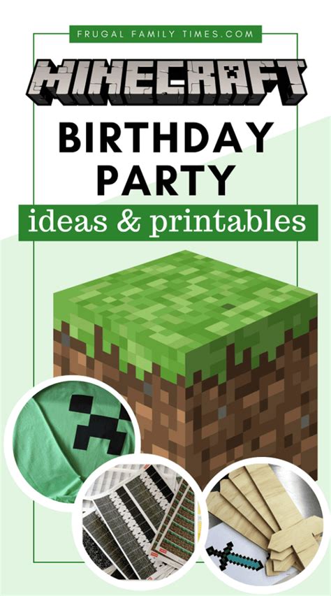 Minecraft Party Games Minecraft Birthday Party Minecraft Crafts