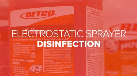 How To Use An Electrostatic Sprayer For Disinfection Youtube