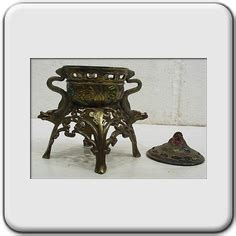 Antique vantines incense burner. | Incense burner, Incense, Antiques