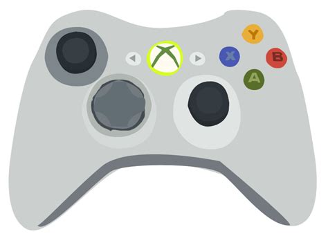 Xbox 360 Controller Vector By Kaybran On Deviantart