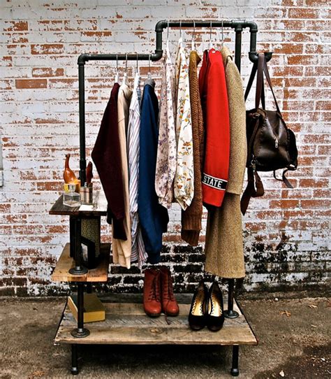 Get Rich Or Diy Tryin Industrial Clothing Rack