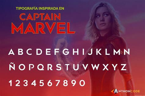 Font Captain Marvel Marvel Font