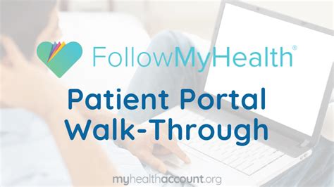 Followmyhealth Patient Portal Walk Through Of Account