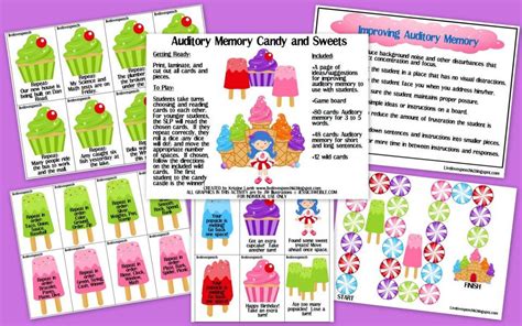 Speechnet has a growing number of speech therapy based teaching & talking tips, activities and printables for parents and educators. *NEW* Auditory Memory Activity by Live Love Speech! | Memory activities, Speech language ...