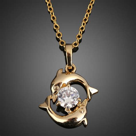 22 carat gold jewellery necklace gold indian necklace indian bride 22 karat gold jewelry jewelry necklace set gold necklace. New Fashion Women Dolphin 18k Gold Plated Crystal Necklace ...